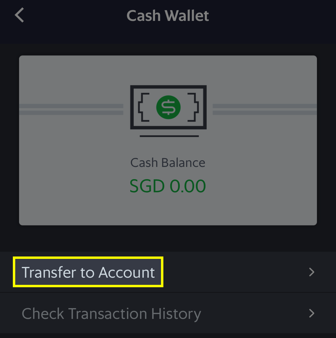 How To Cash Out From Cash Wallet Driver