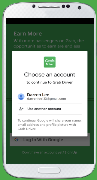 Setting Up The Grabfood App Driver